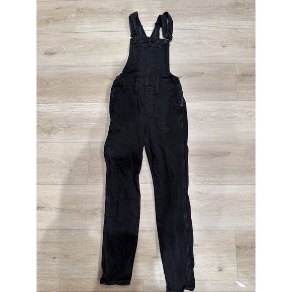 Madewell Pants - Madewell Women’s XS Black Denim Skinny Overalls AA598